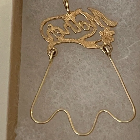 Vintage 14K Mother charm holder pendant - Picture 5 of 7